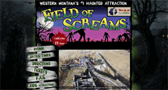 Desktop Screenshot of fieldofscreamsmt.com